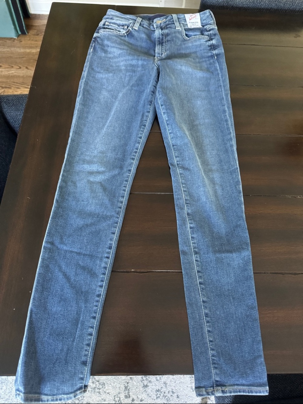 Joe's Jeans High Rise Curvy Skinny Ankle Women's Denim in Medium Blue Wash
